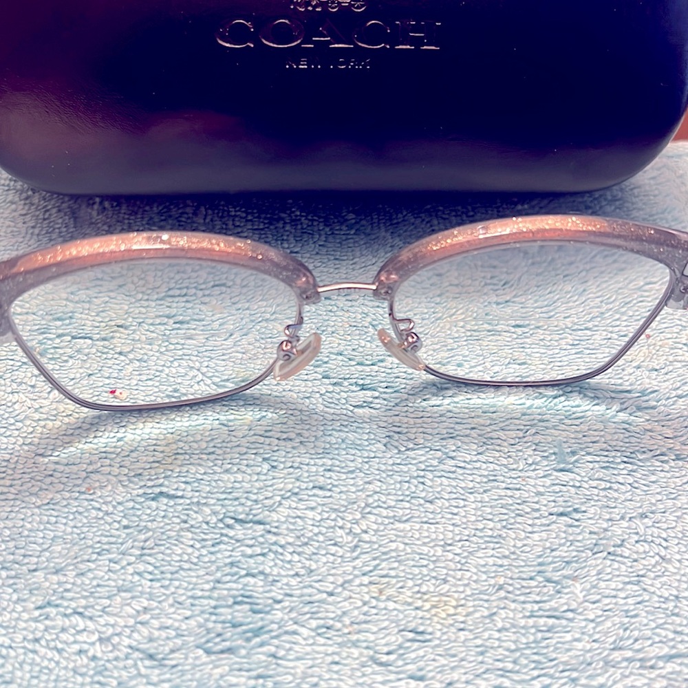 COACH FRAMES SHINY GUNMETAL HC5104B WITH CASE - Picture 3 of 6